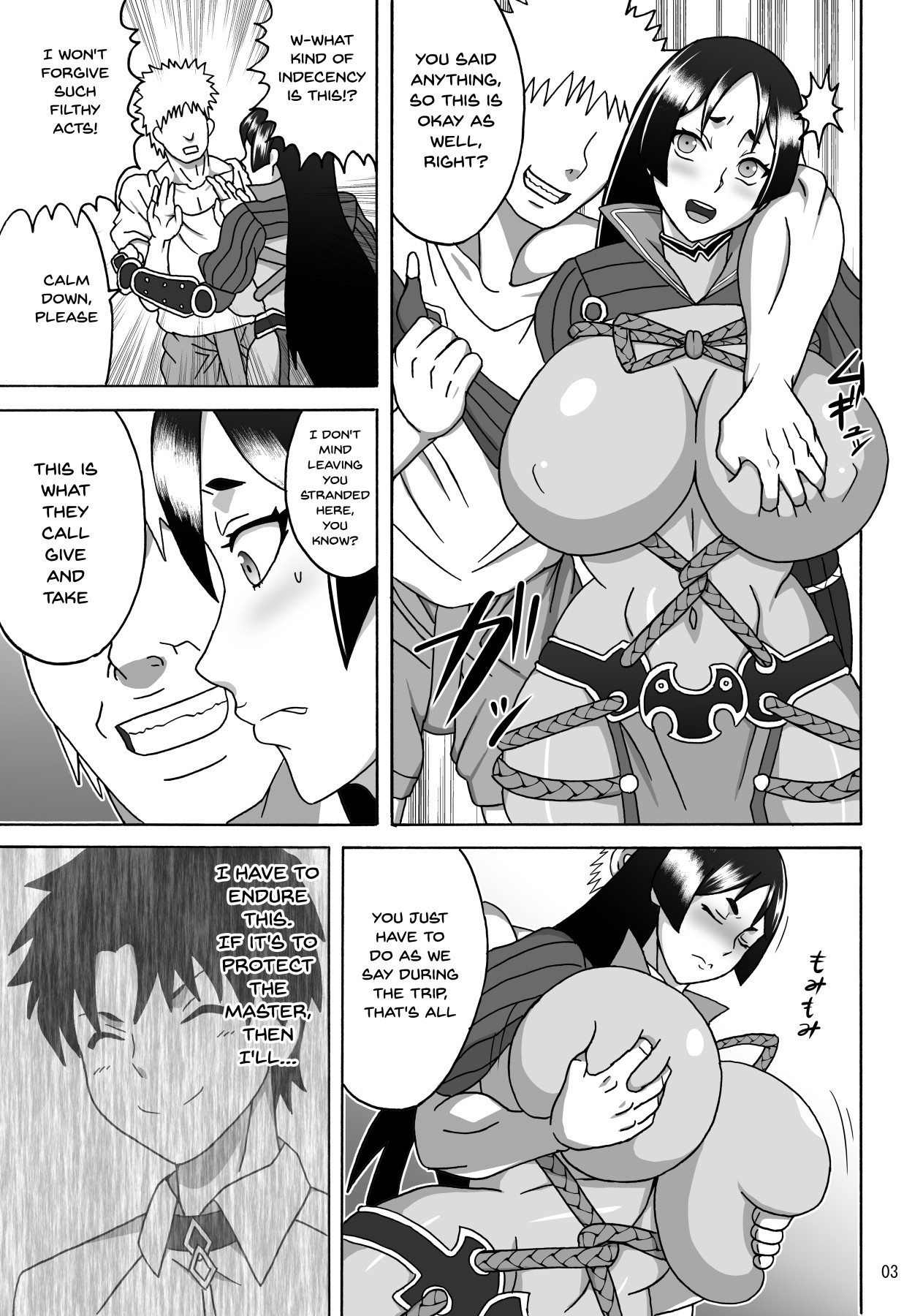 Hentai Manga Comic-There's No Way Mom Would Lose To a Cock!-Read-4